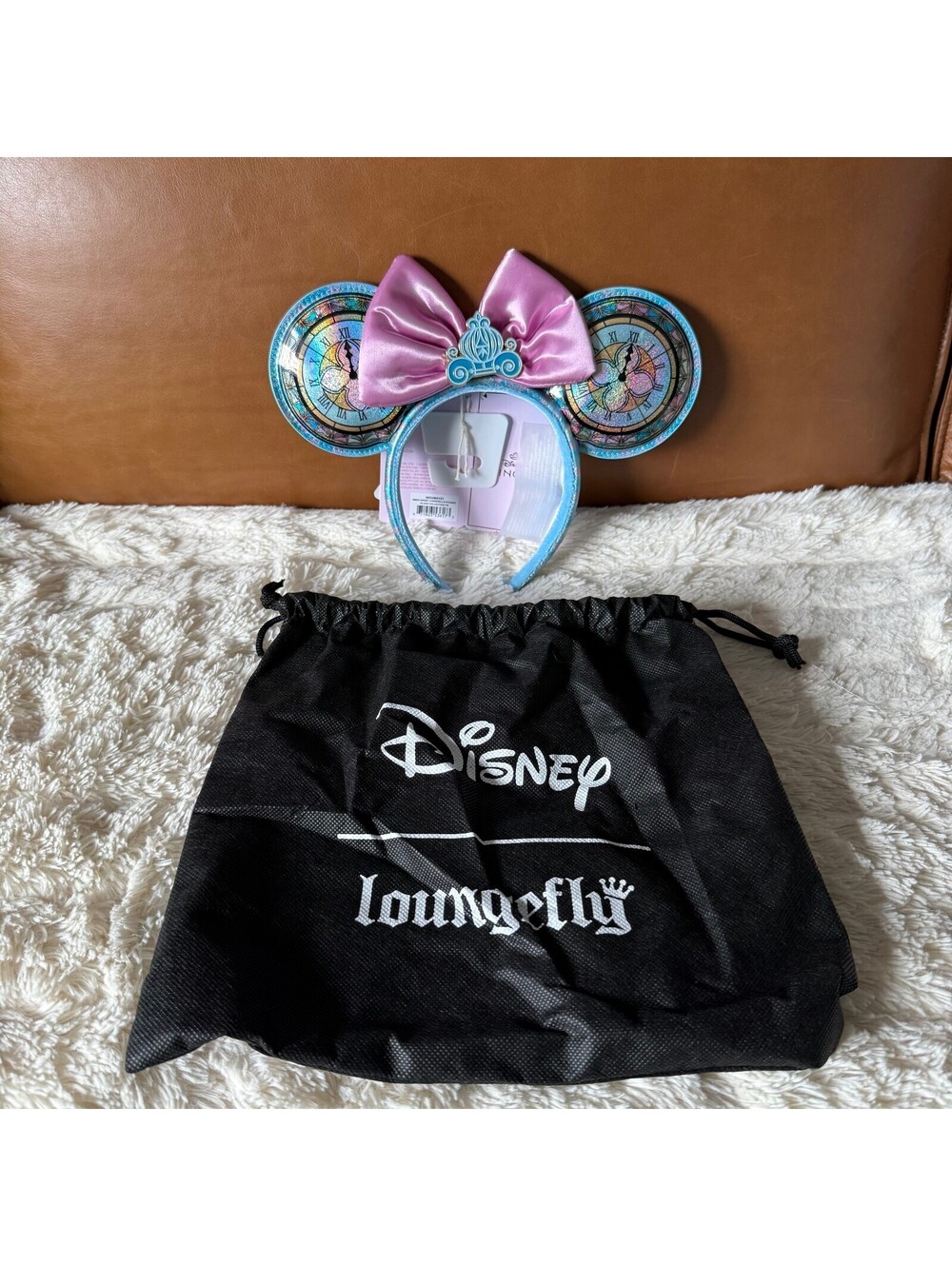 Loungefly Disney Cinderella Stained Glass Ears Amazon Exclusive NWT